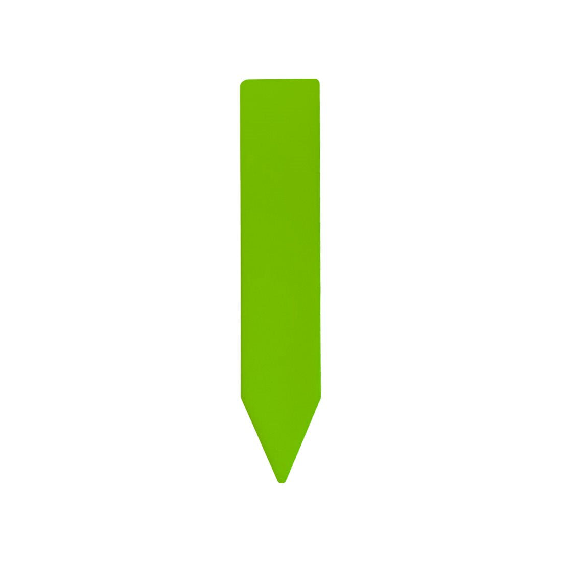 Steeketiketten 18x100mm 1000µ PVC, Groen