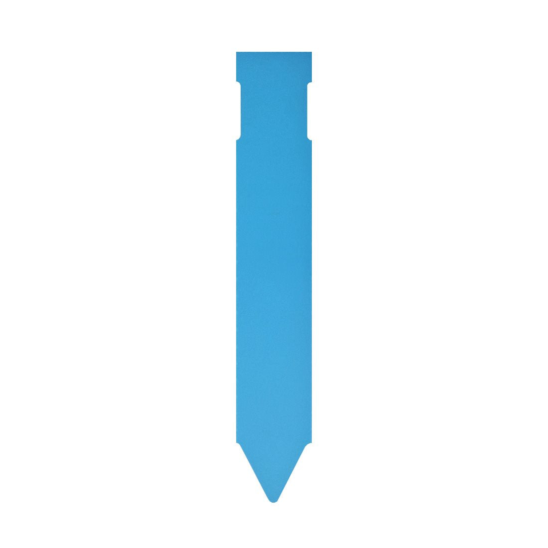 Steeketiketten 25x120mm 350µ PVC Blauw