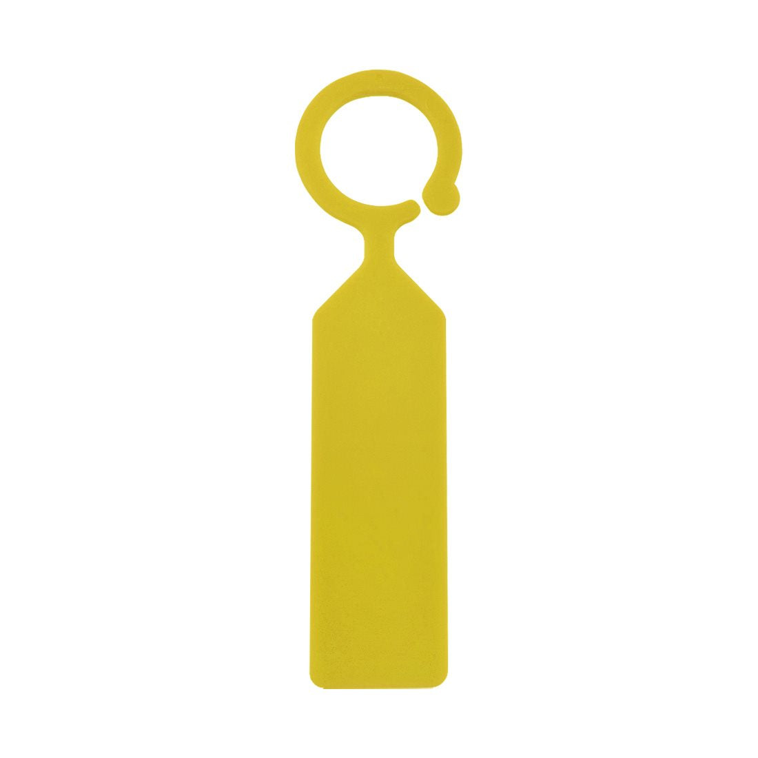 Hangetiketten 24x110 PVC, Geel