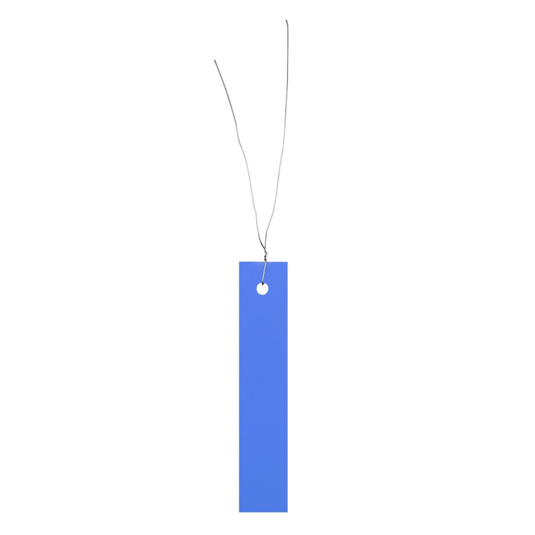 Hangetiketten 18x100mm PVC, Blauw