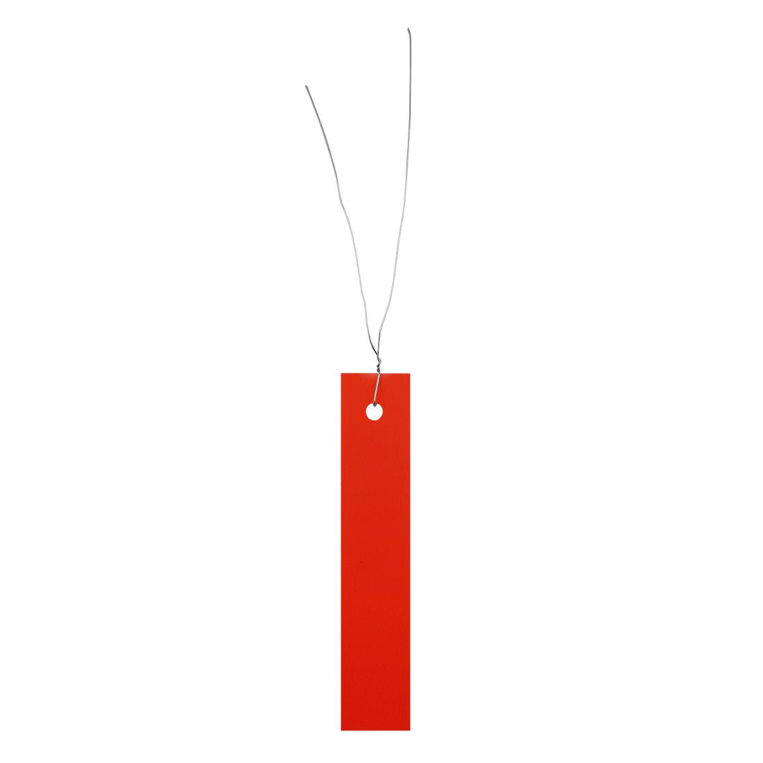 Hangetiketten 18x100mm PVC, Rood