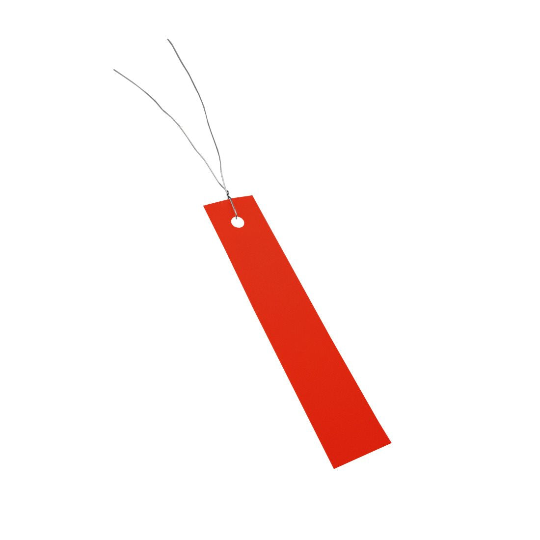 Hangetiketten 18x100mm PVC, Rood