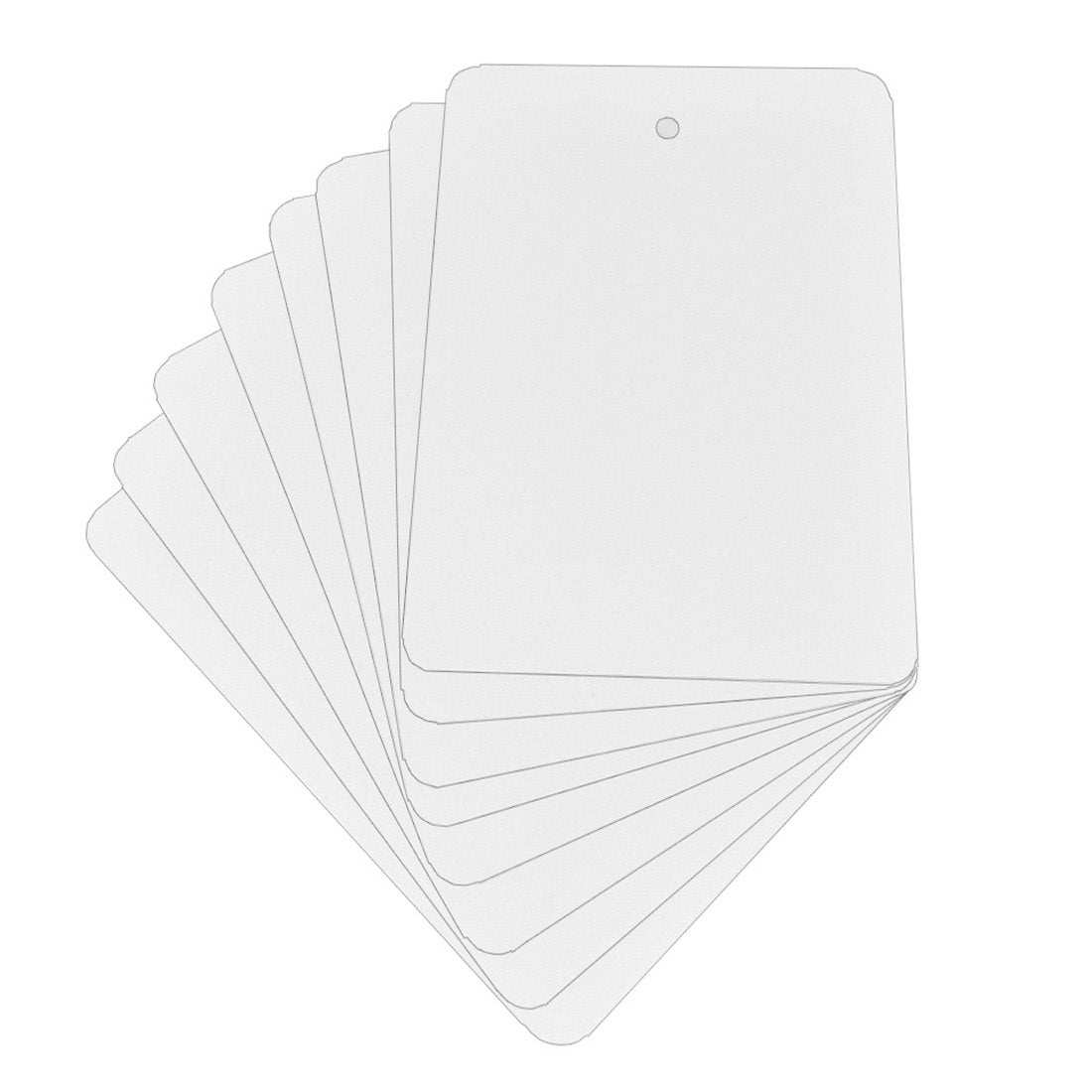 Hangetiketten 105x148,5mm PET, Wit