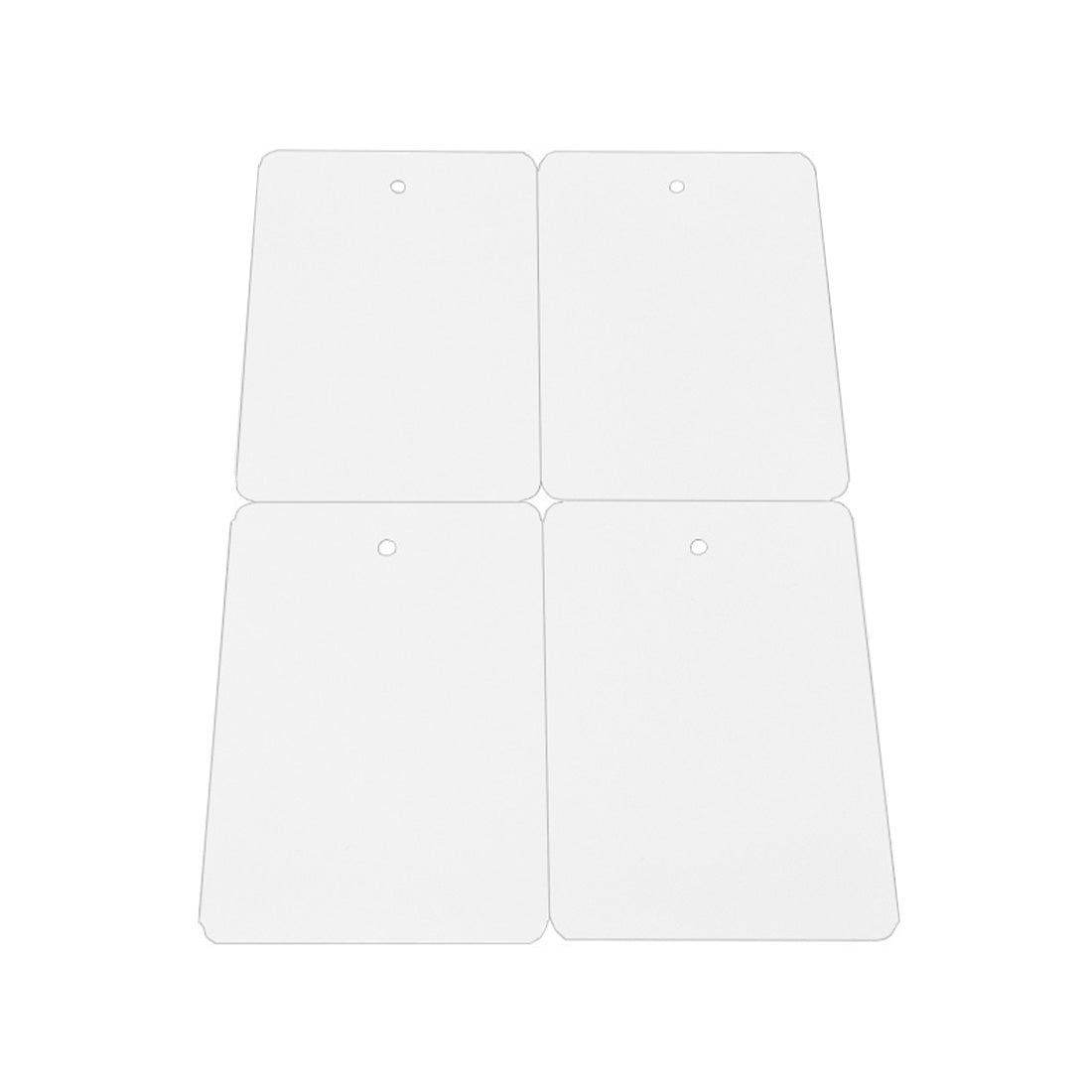 Étiquettes à suspendre 105x148,5mm PET, Blanc