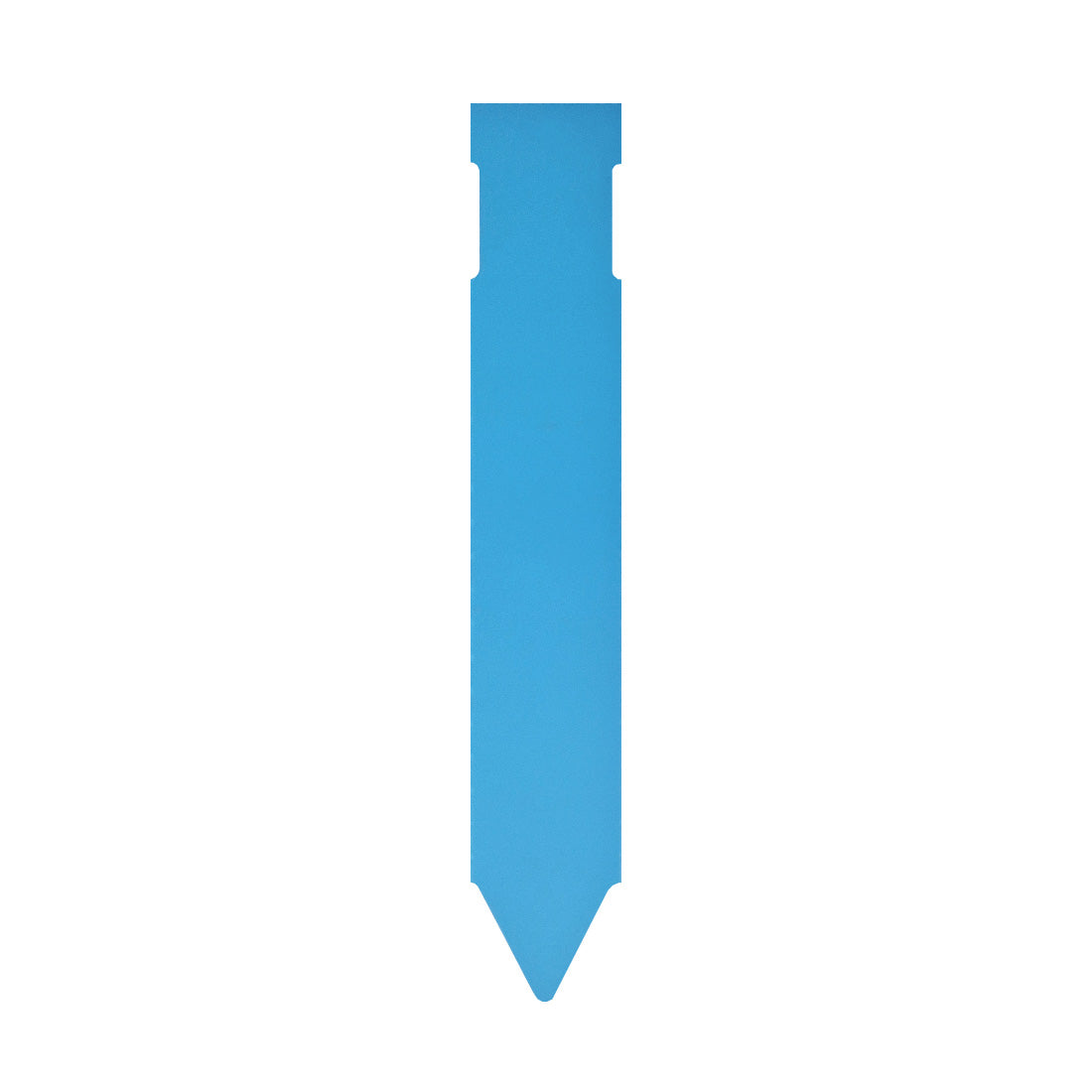 Steeketiketten 17x100mm 350µ PVC, Blauw
