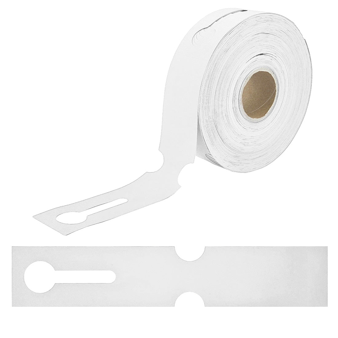Schlaufenetiketten 260x50mm HDPE, Weiß