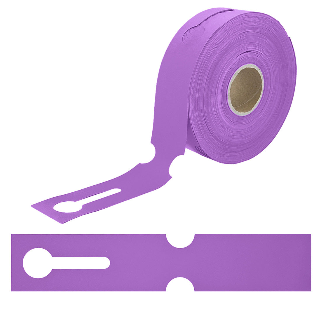 Schlaufenetiketten 260x50mm HDPE, Lila