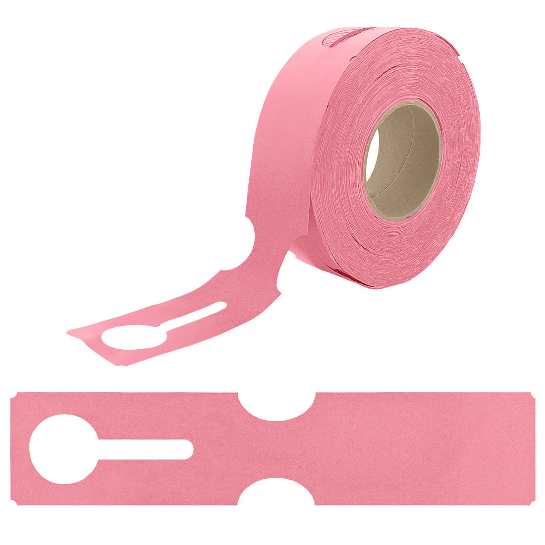 Schlaufenetiketten 273x59mm HDPE, Pink