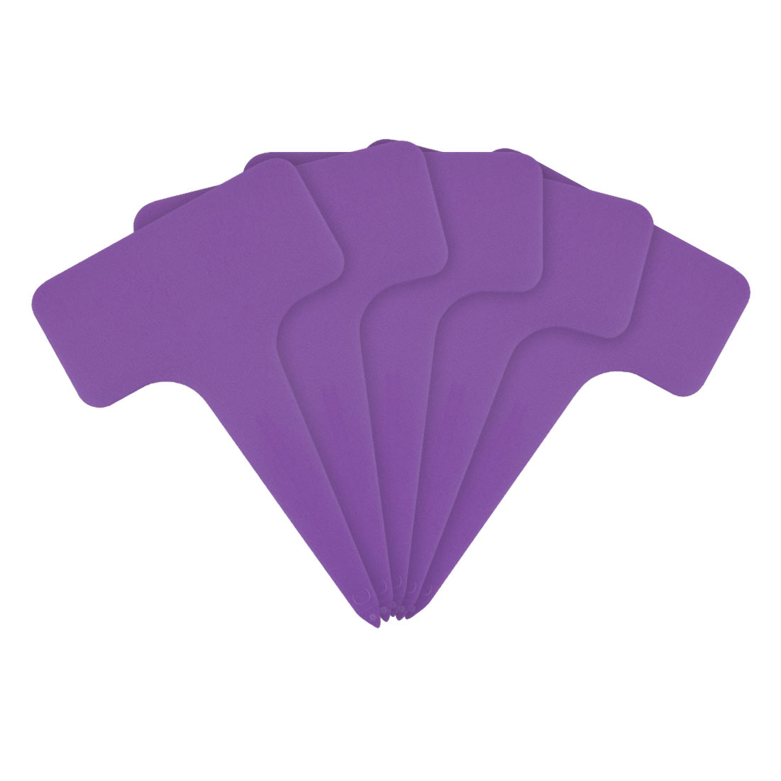 Steeketiketten 60x96mm 1000µ PVC, Paars