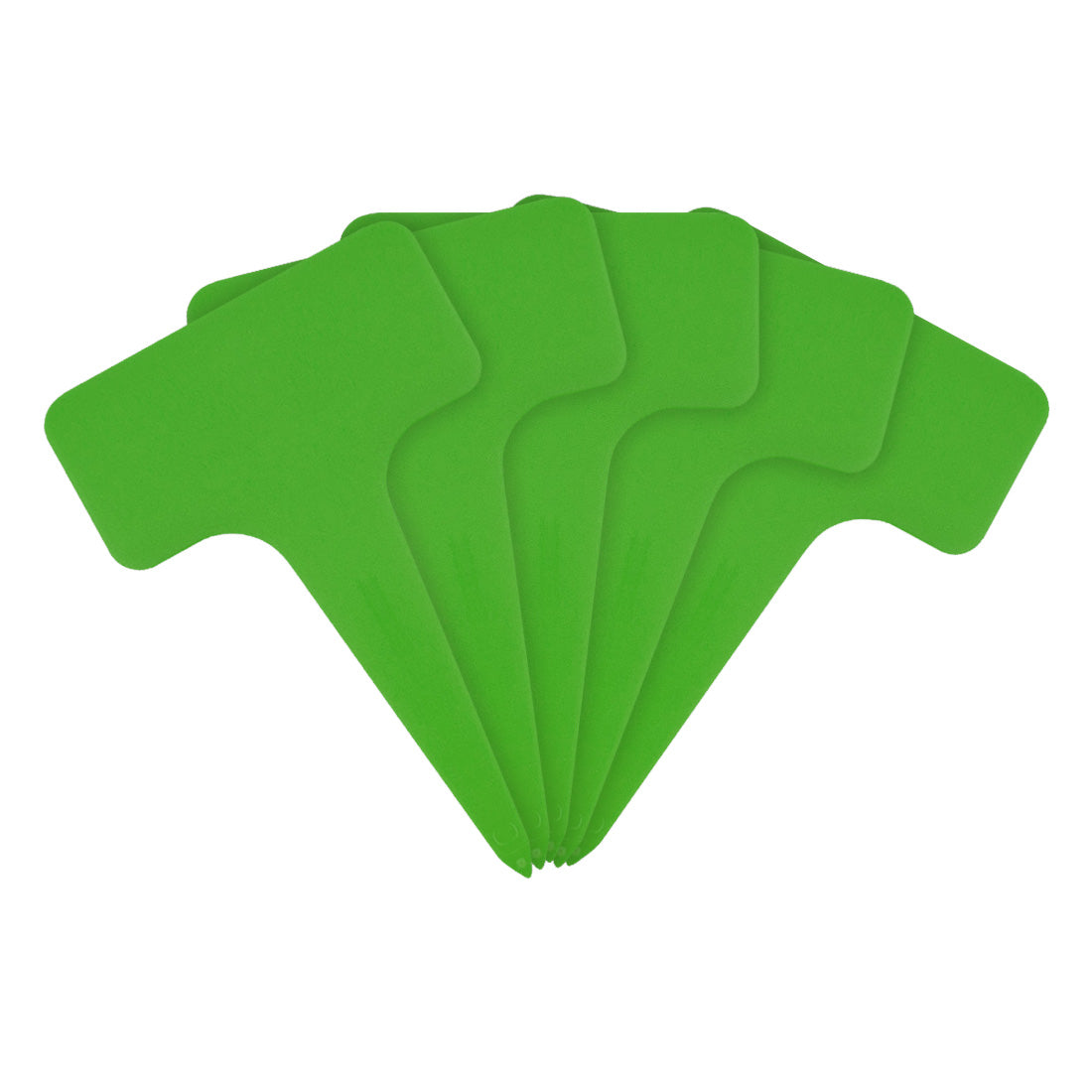 Steeketiketten 60x96mm 1000µ PVC, Groen