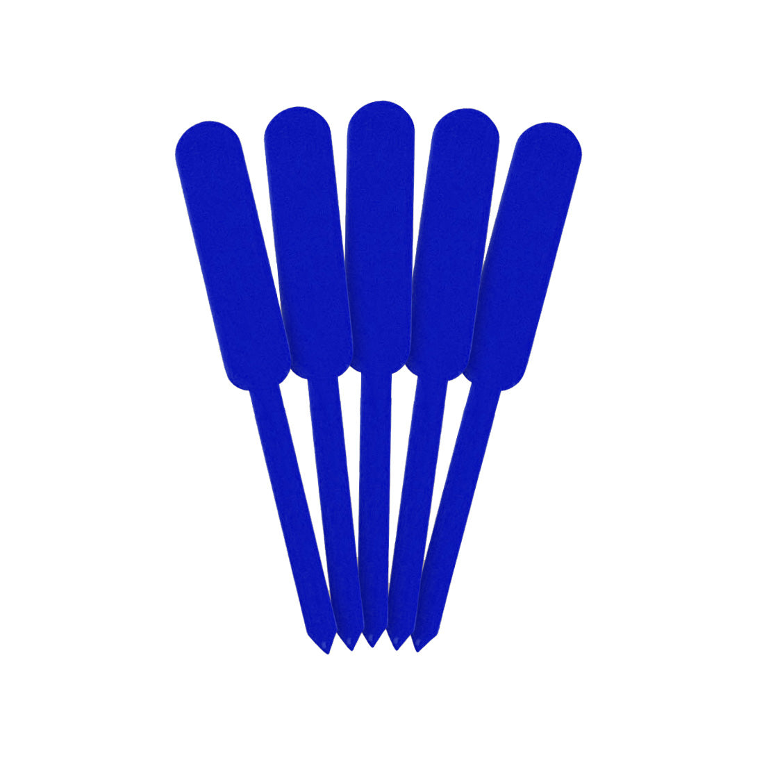 Steeketiketten 15x120mm 1000µ PVC, Blauw