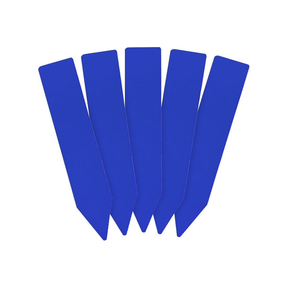 Steeketiketten 18x100mm 1000µ PVC, Blauw