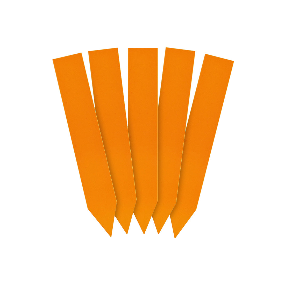 Stecketiketten 16x100mm 350µ PVC, Orange