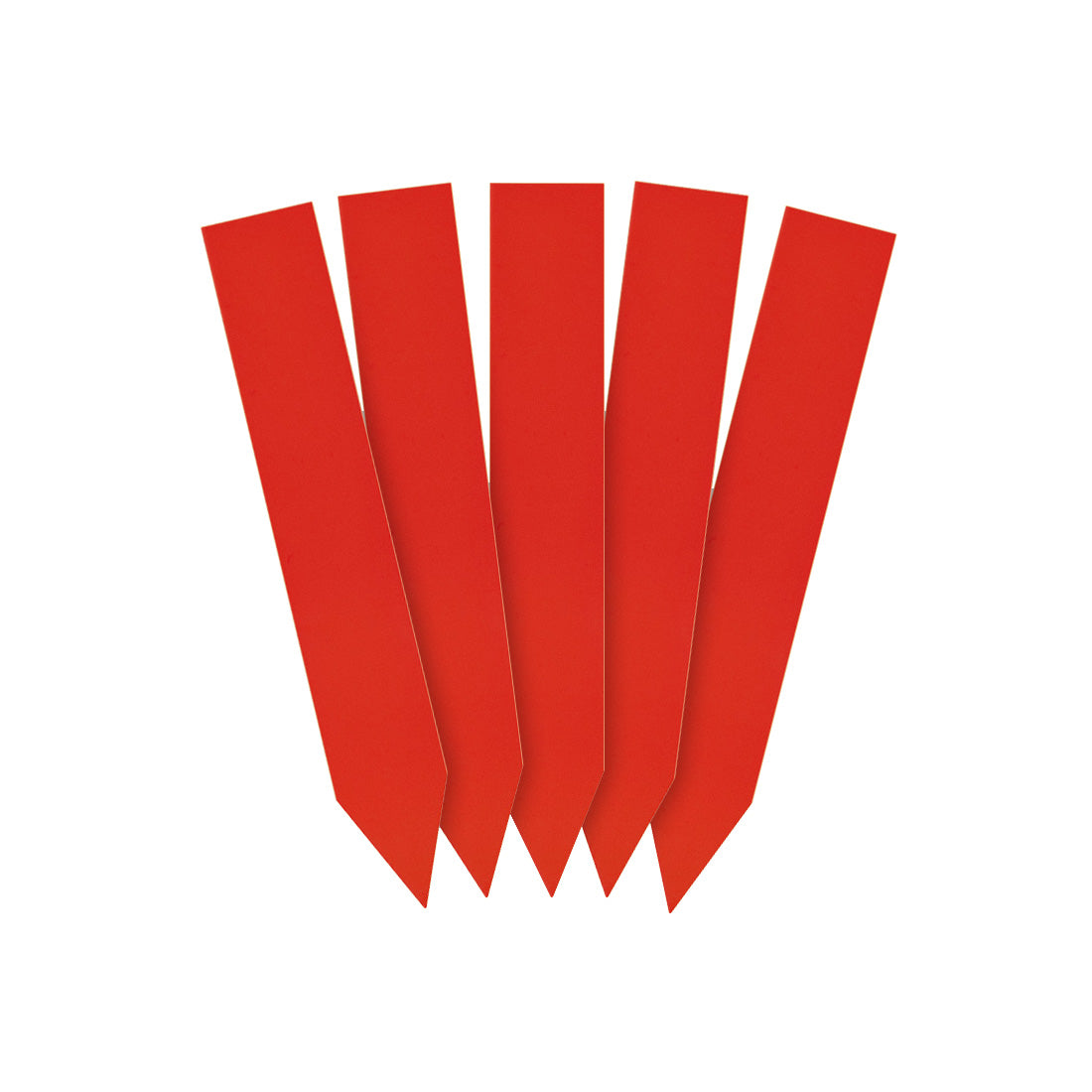 Stick-ins 16x100mm 350µ PVC, Red