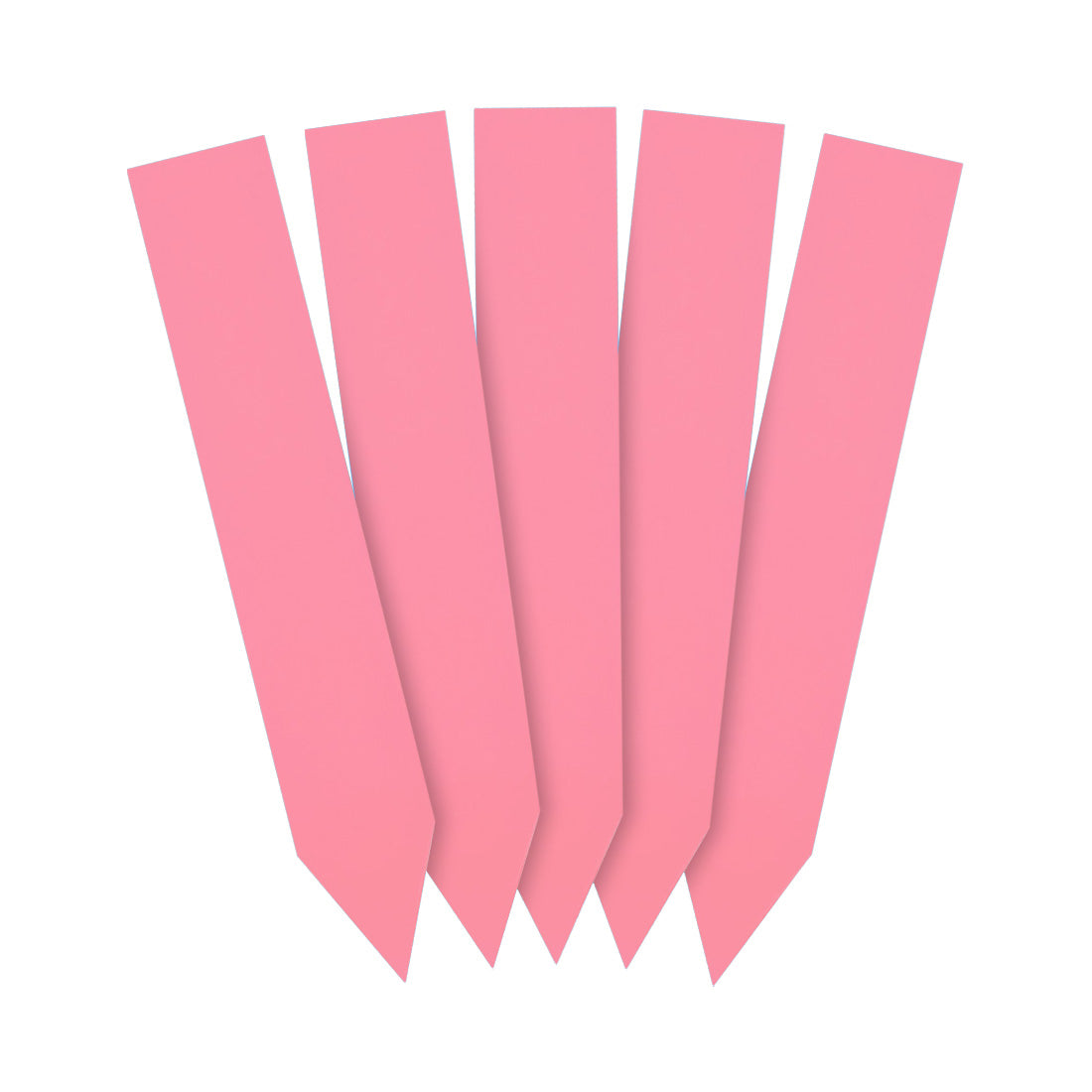 Steeketiketten 20x120mm 350µ PVC, Roze