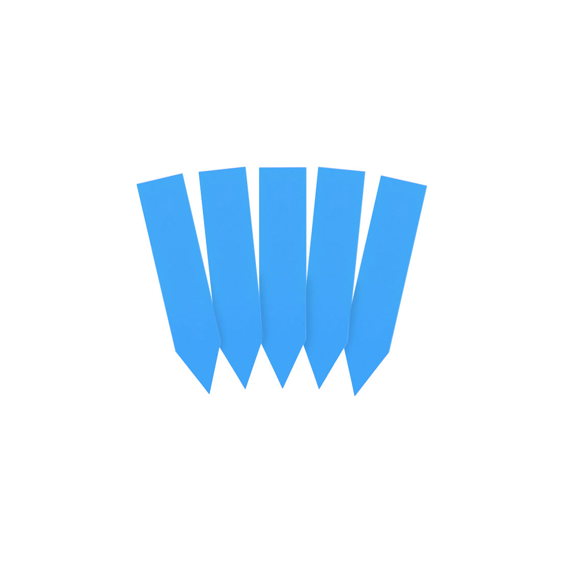 Stick-ins 13x60mm 350µ PVC