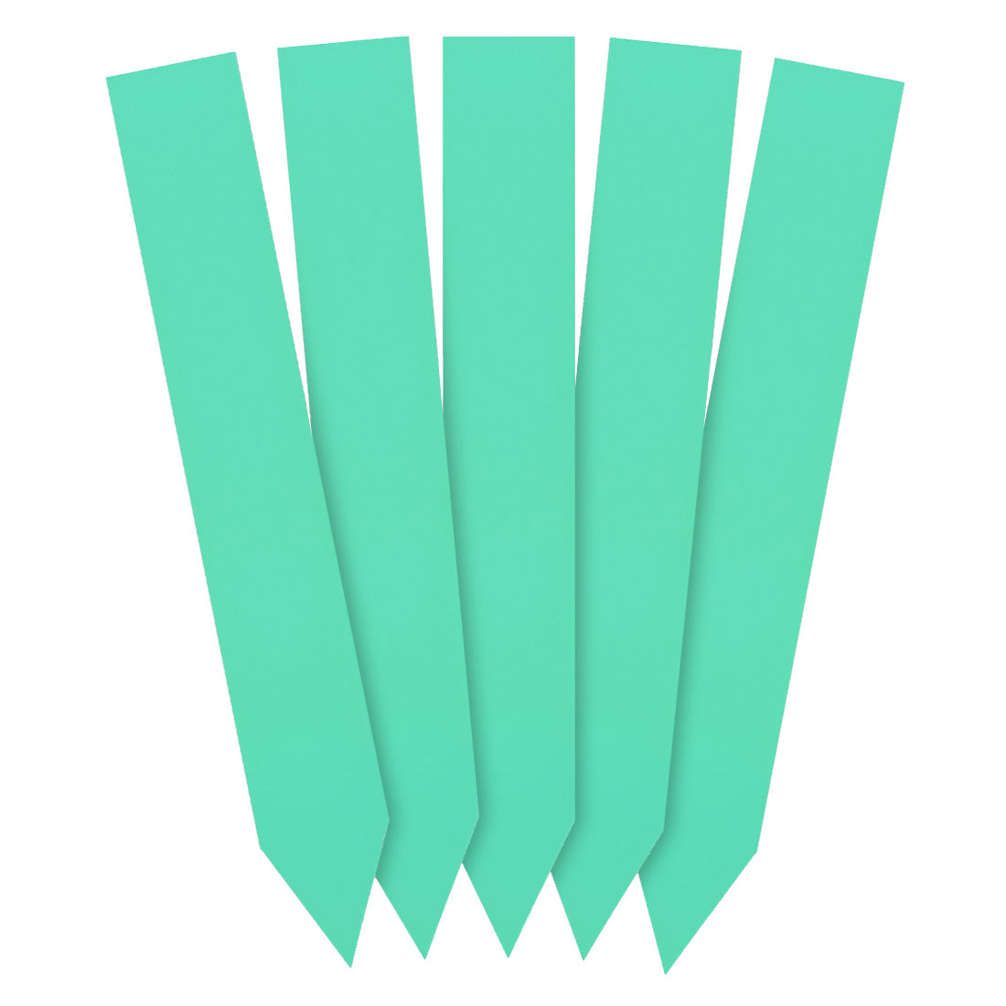 Steeketiketten 20x140mm 350µ PVC, Groen