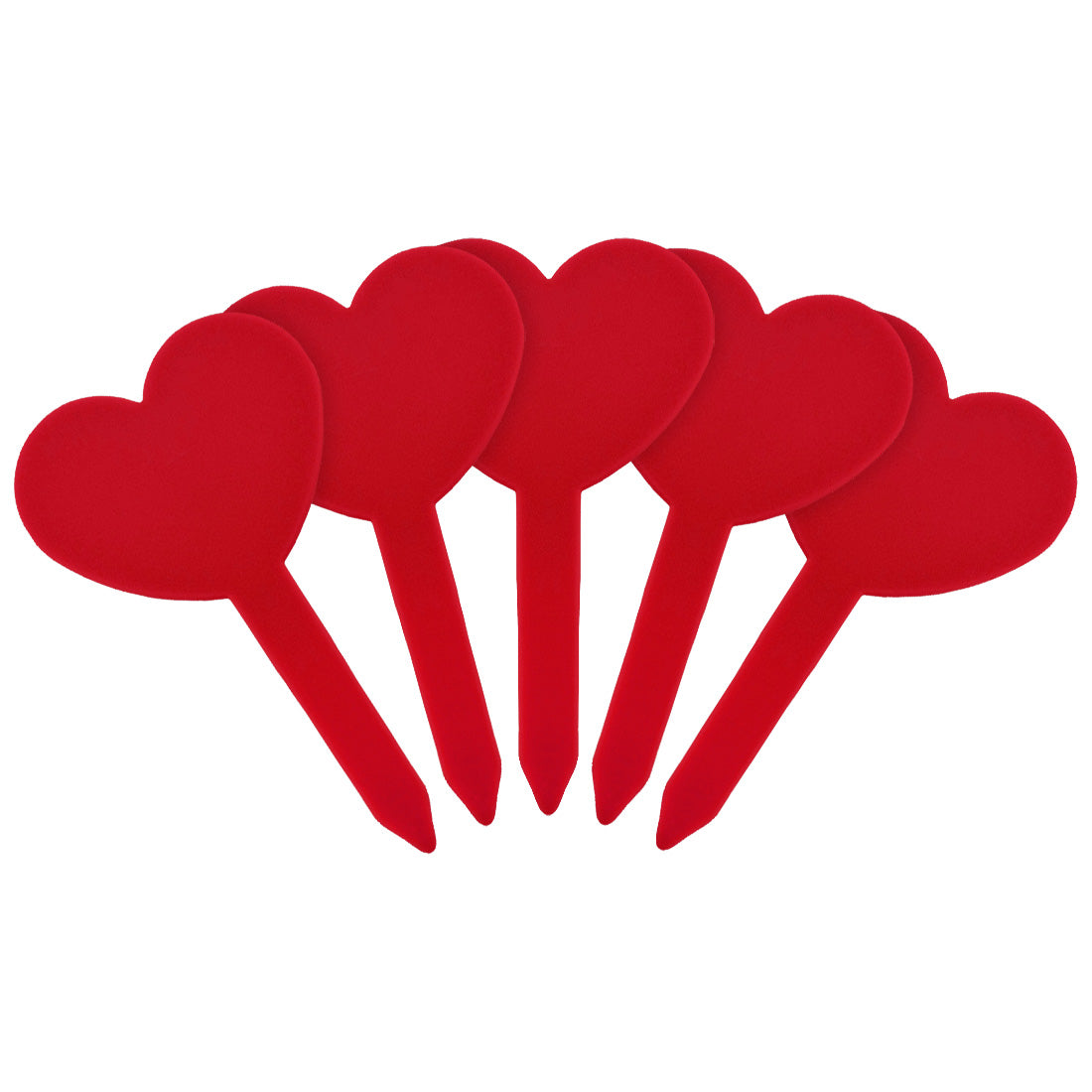 Steeketiketten 46x82mm 1000µ PVC, Rood